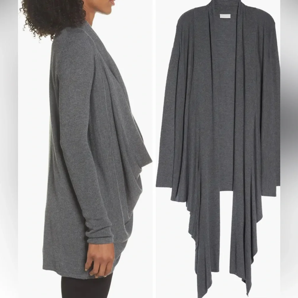 🎄NORDSTROMS 1X/2X NEW WITH TAGS CONTINUOUS DRAPE CARDIGAN - Picture 2 of 10